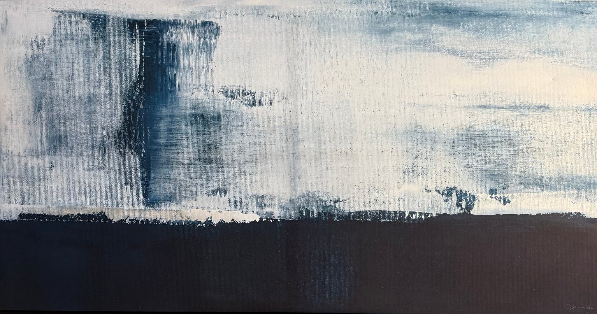 Carol Benson Cobb "Cove Series"  Mixed Media Artwork