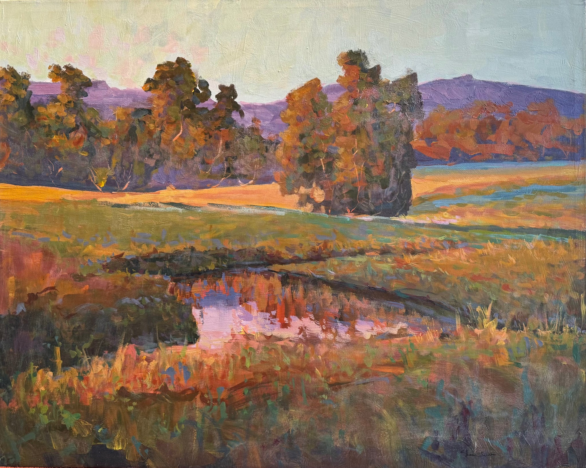 Impressionist “Landscape In Autumn”