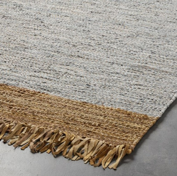 CB2 Natural Leather Dressage Rug