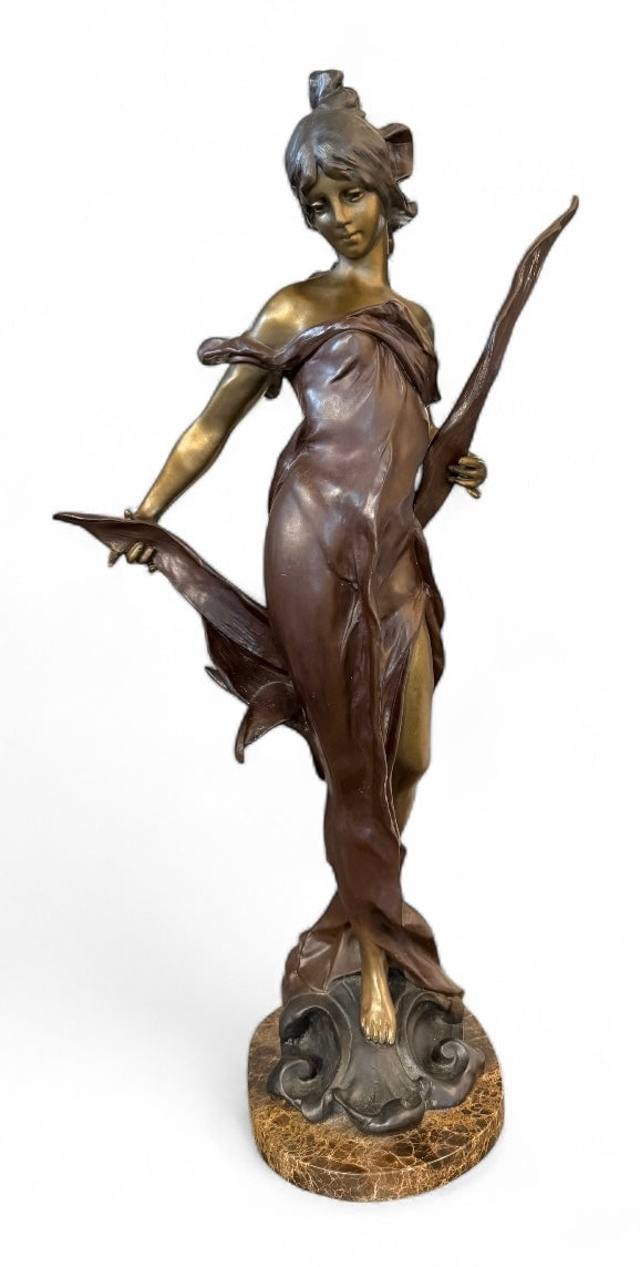 PIERRE ROCHE 'DIANA' BRONZE SCULPTURE