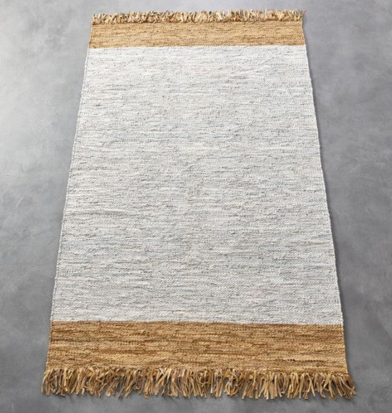 CB2 Natural Leather Dressage Rug
