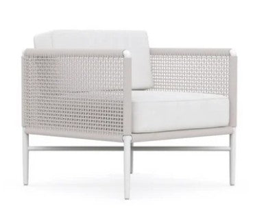 Pair Of Azzurro Furniture "Corsica" Outdoor Club Chairs