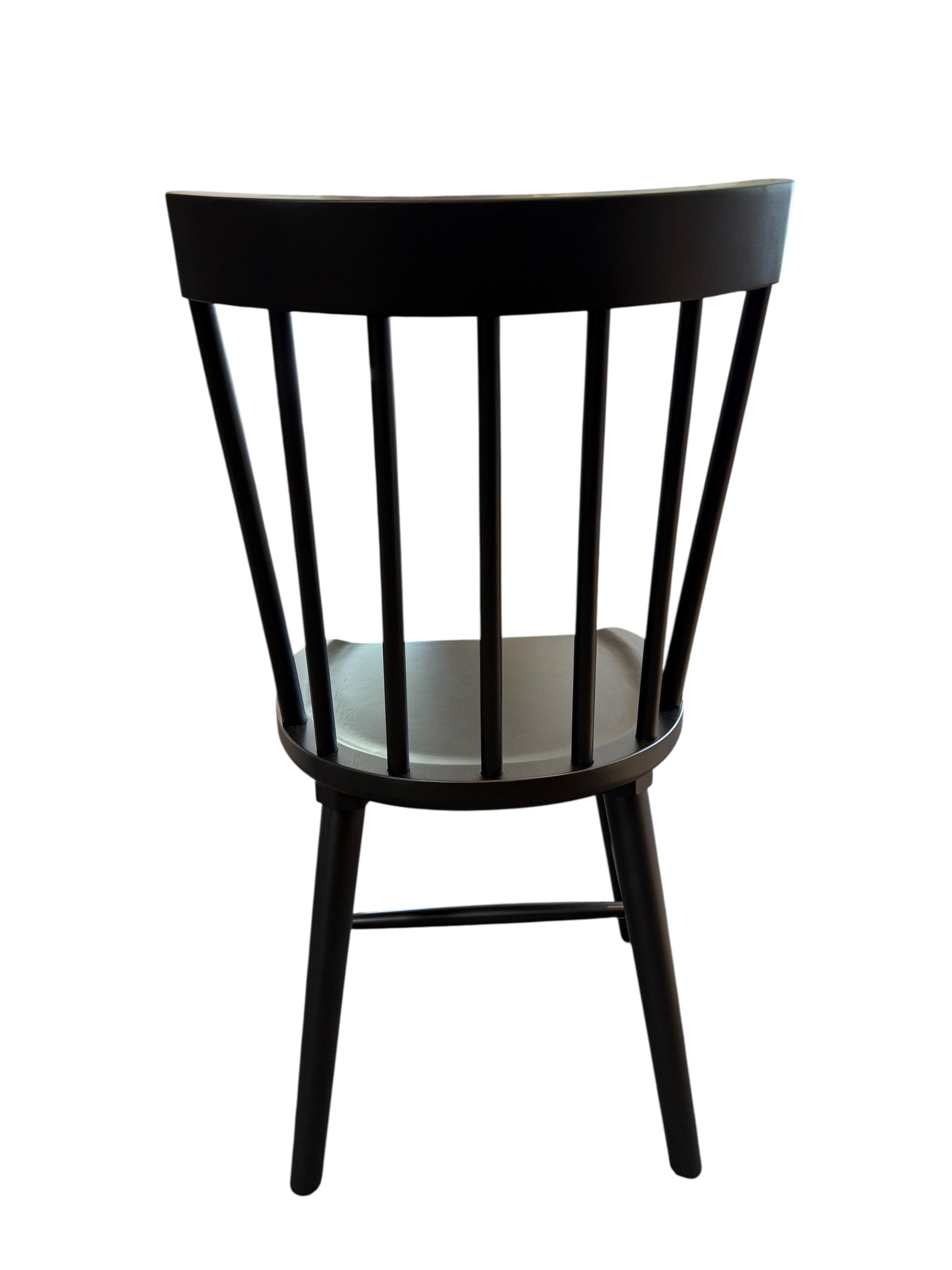 Set of 4 NEW Black Windsor Style Dining Chairs