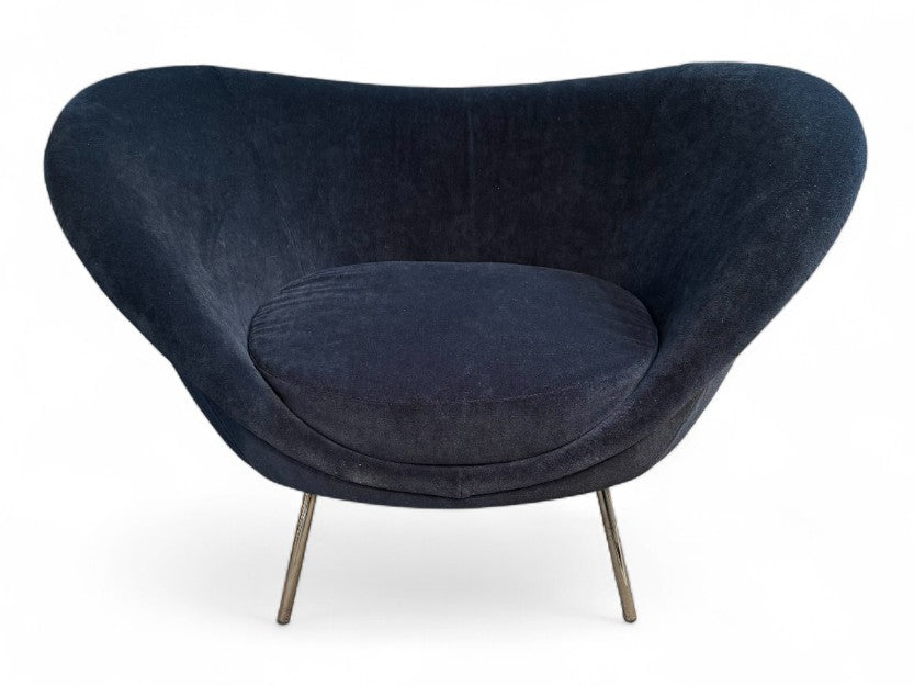 Molteni Gio Ponti Navy "Love" Chair