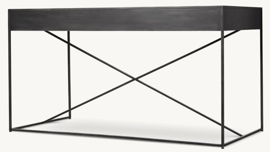 RH Gramercy Mirrored Desk