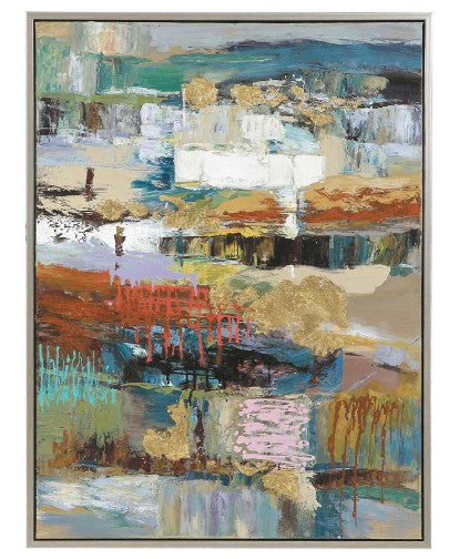Uttermost Fiesta Hand Painted Canvas