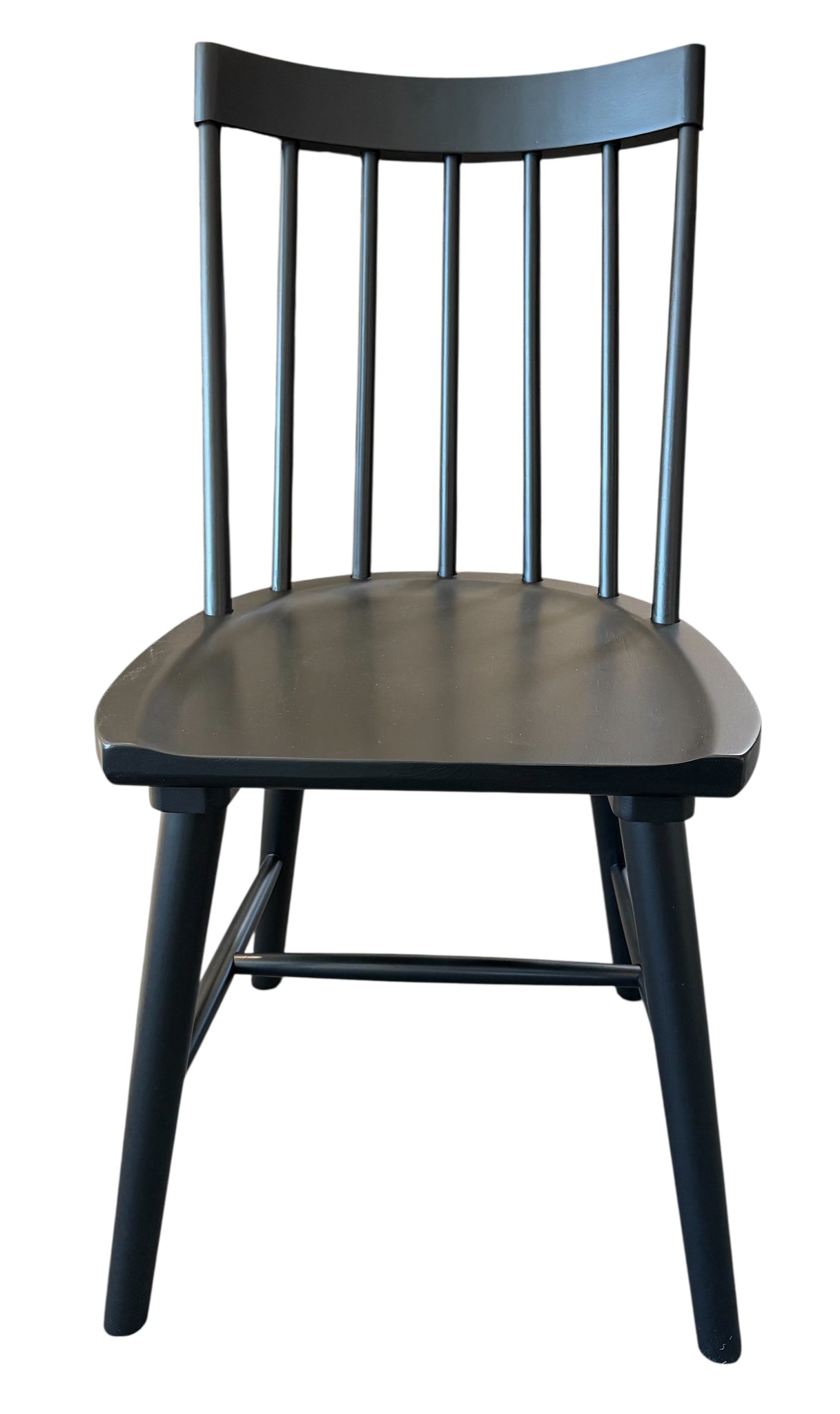 Set of 4 NEW Black Windsor Style Dining Chairs