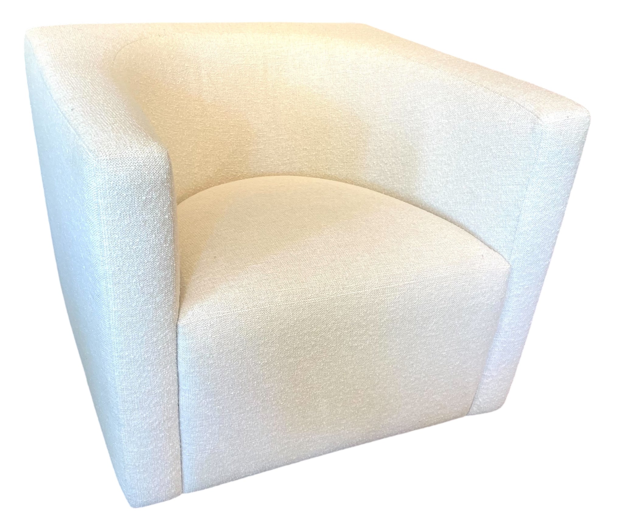 NEW White Haven Performance Boucle Chair and Matching Ottoman