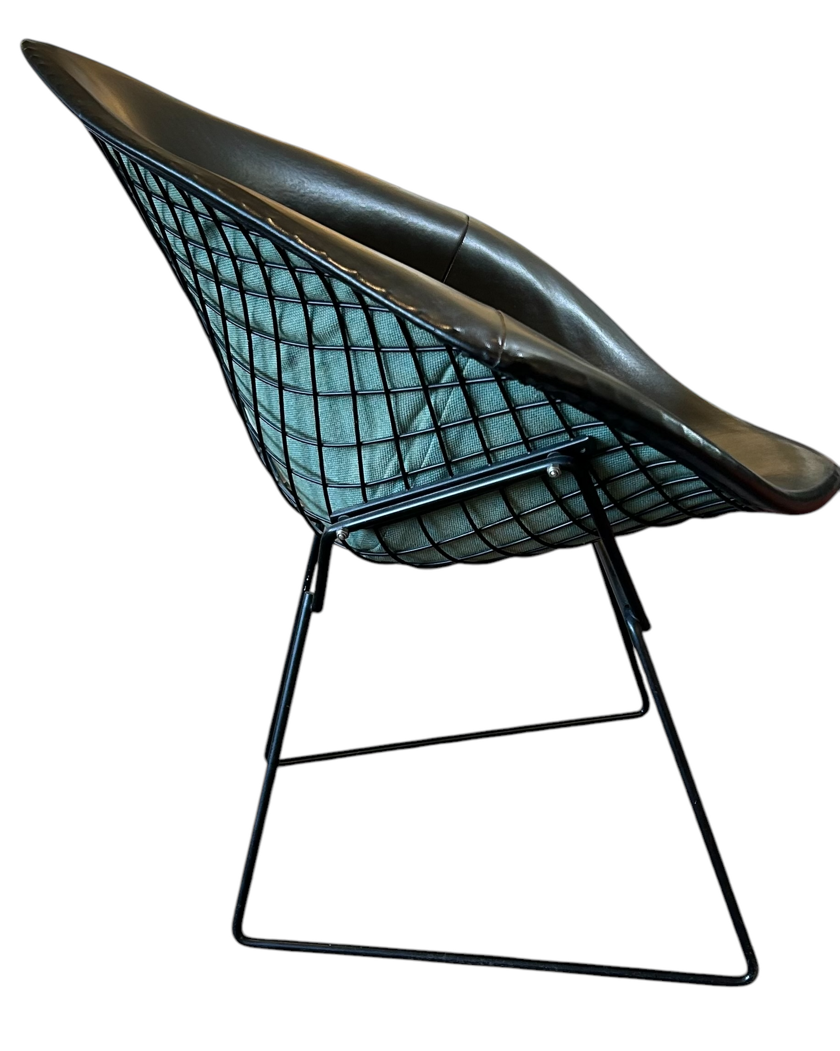 Pair of Mid-Century Modern “Diamond”  Chairs Designed by Harry Bertoia for Knoll