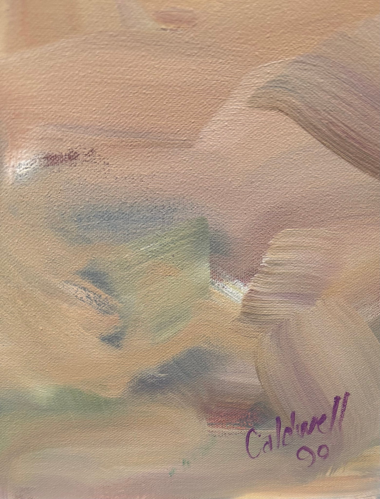 Jim Caldwell Large Mallard Ducks 1990