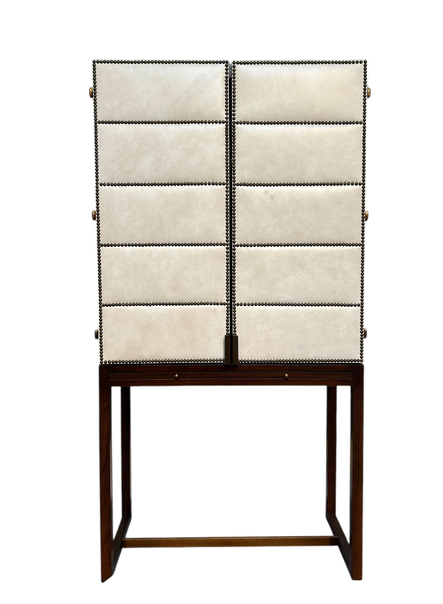 NEW Hickory Chair Leather Russell Cabinet