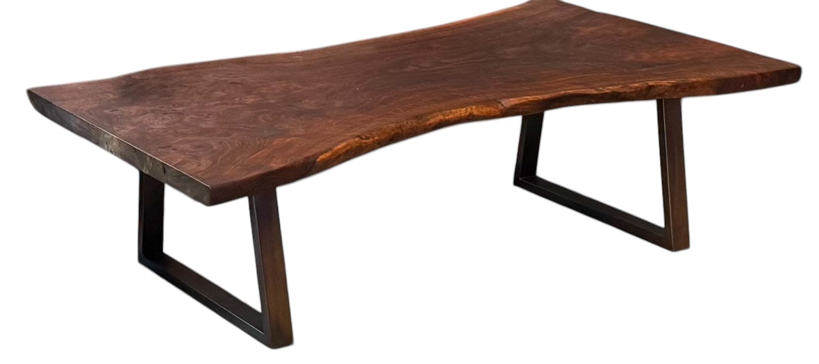 Menlo Hardwoods Live Edge Walnut Coffee Table