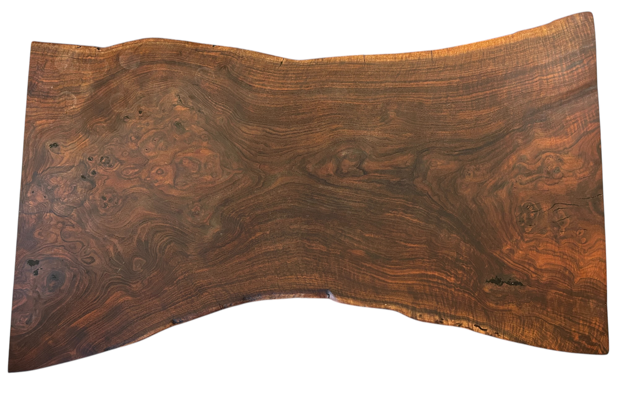 Menlo Hardwoods Live Edge Walnut Coffee Table