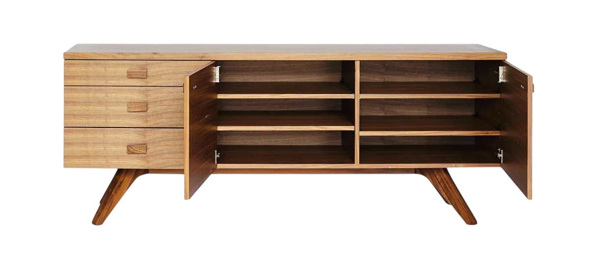 DWR Cross Natural Oak Sideboard Designed by Matthew Hilton