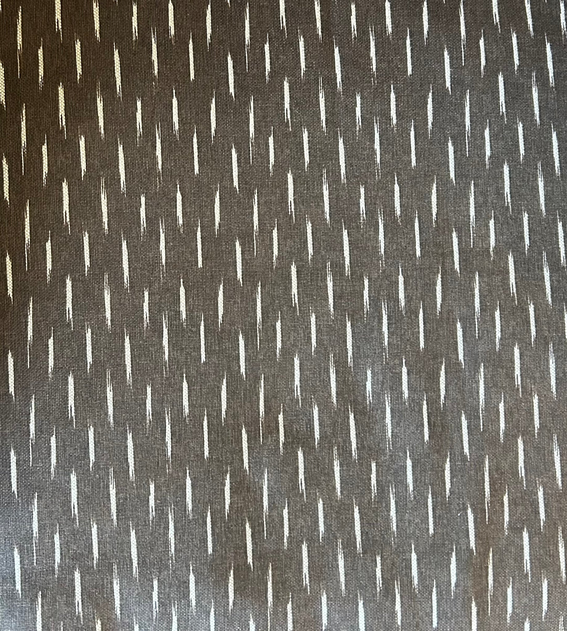 Pair of Williams Sonoma Brown and White Club Chairs