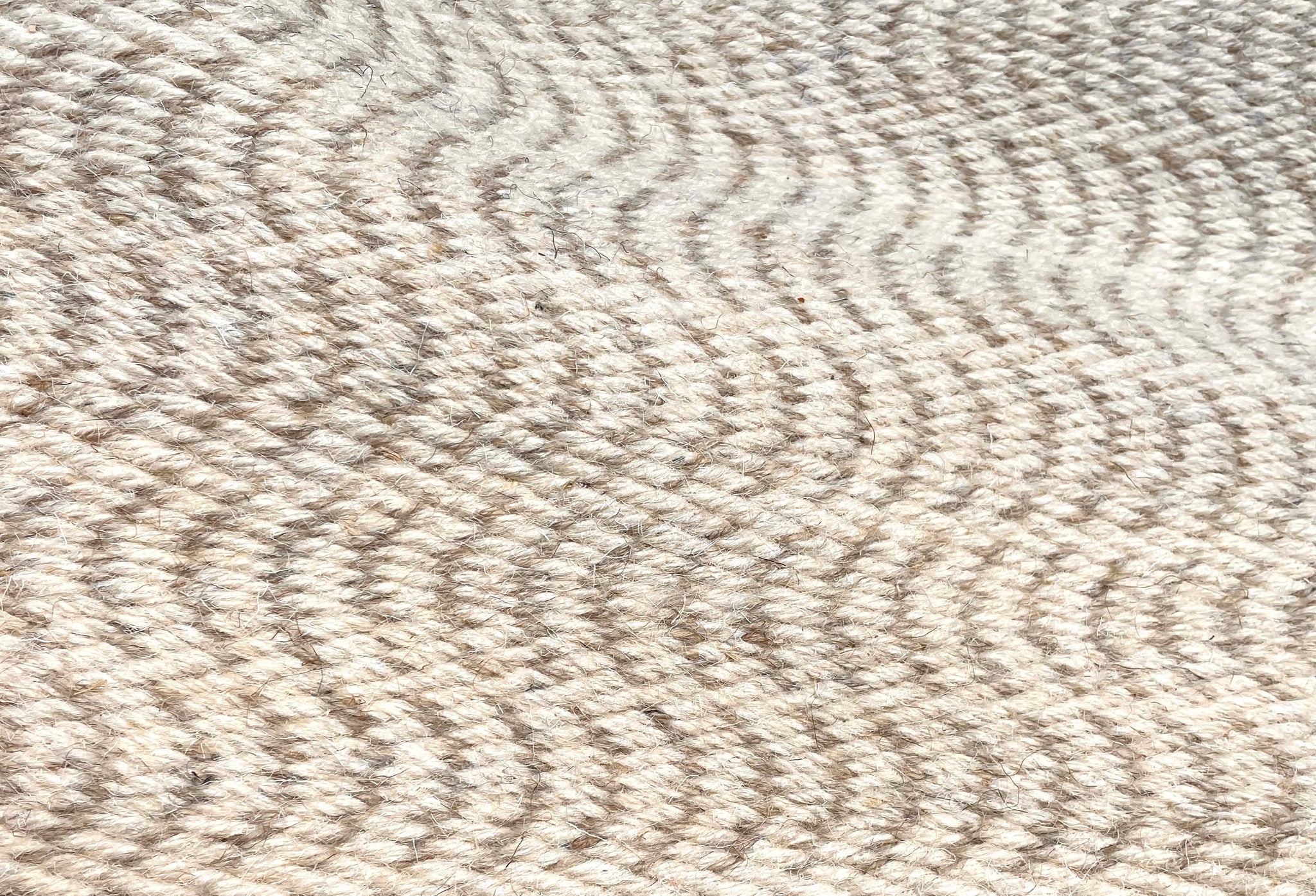 Lee Jofa Sai Rug -Shades of Natural and Taupe, in a soft, heavier weight flat weave