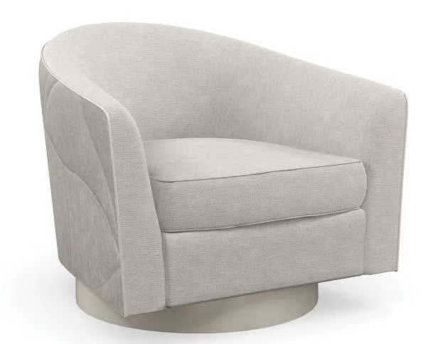Caracole Fanciful Swivel Chair.
