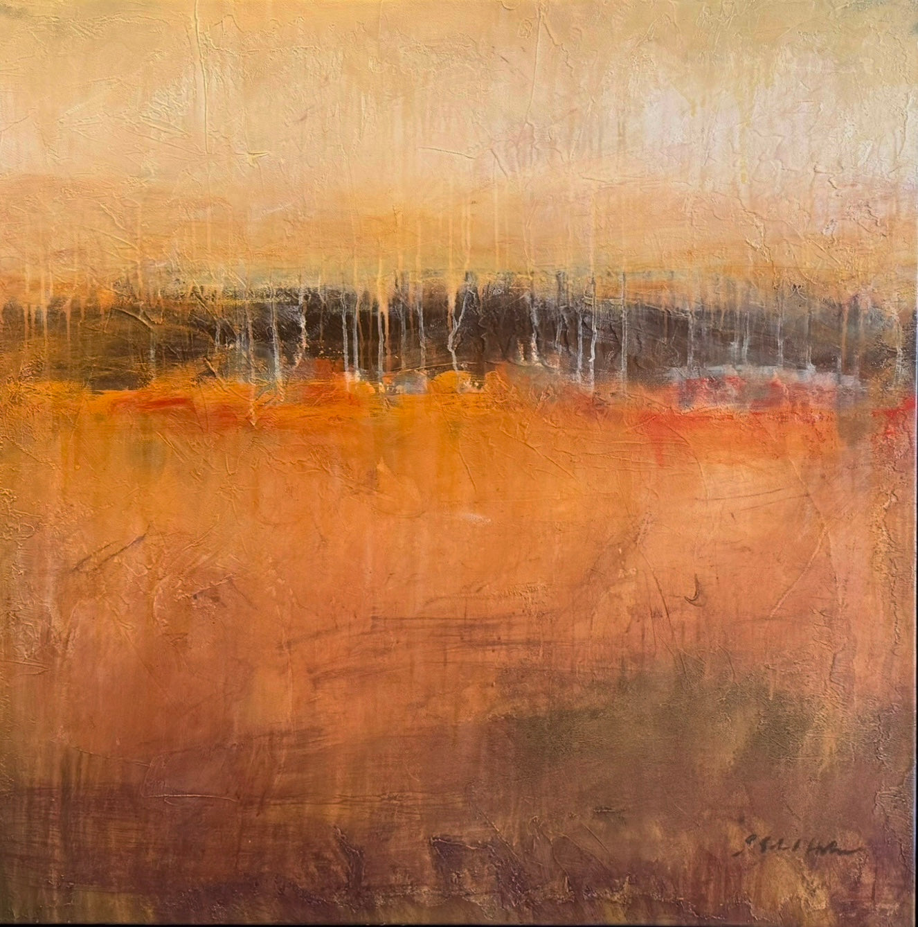 Starlie Sokol Hohne Mixed Media Abstract Art