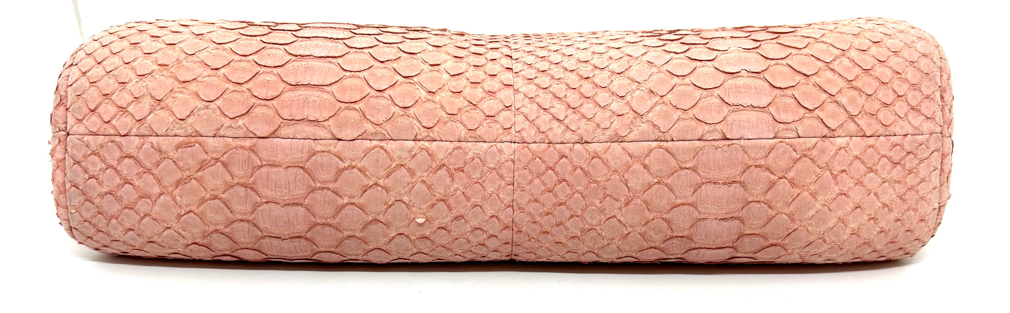 Pristine Pink Python Chanel "Snack" Clutch