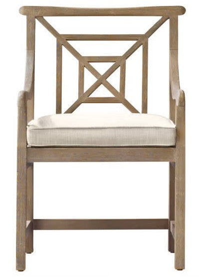 Set of 10 RH Saltram Teak dining chairs.