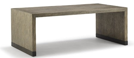 Gregorius Pineo Laurent Coffee Table with Zebrawood Veneer