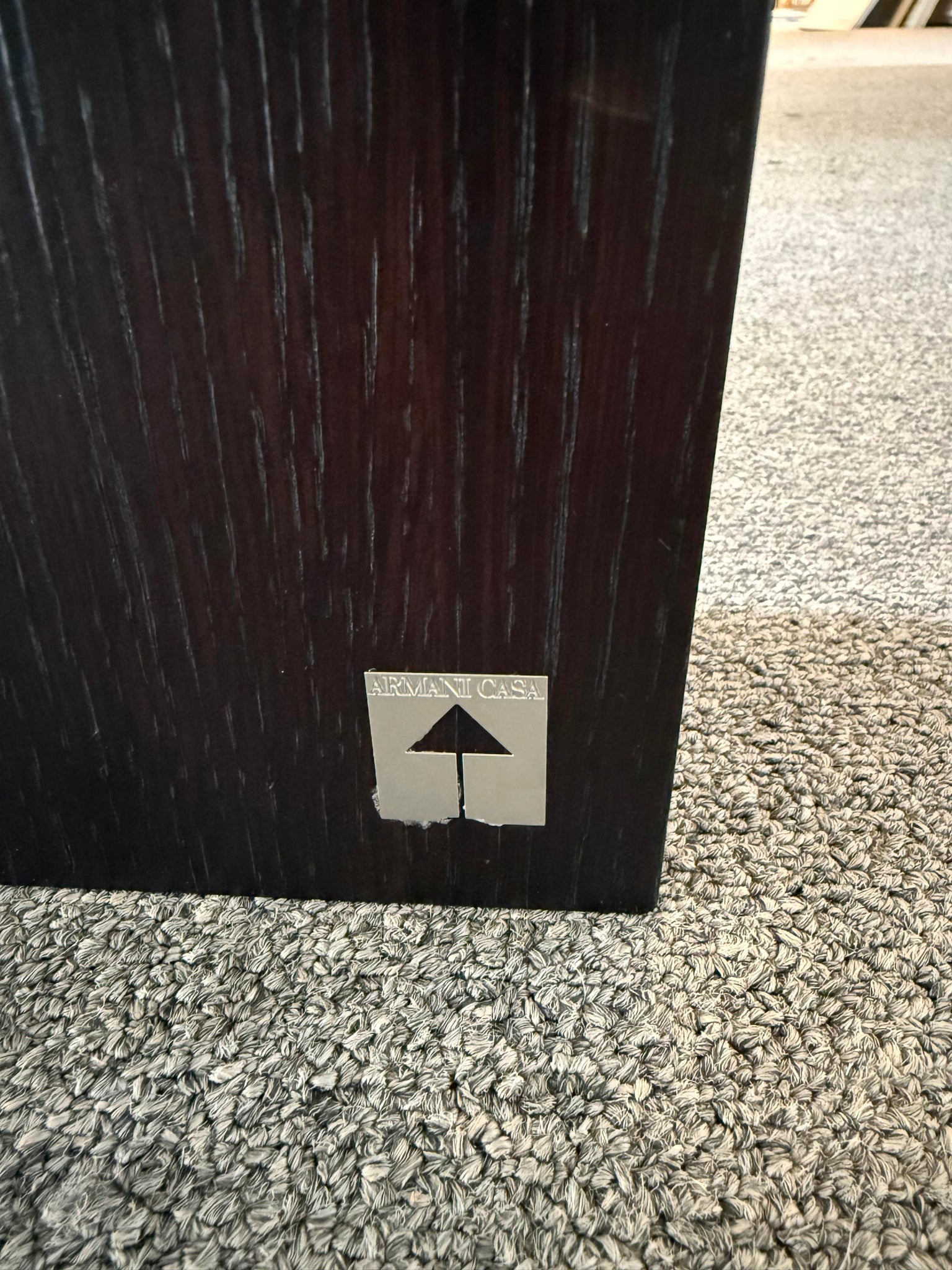 Giorgio Armani "Cambridge" Desk In Cerused Dark Oak