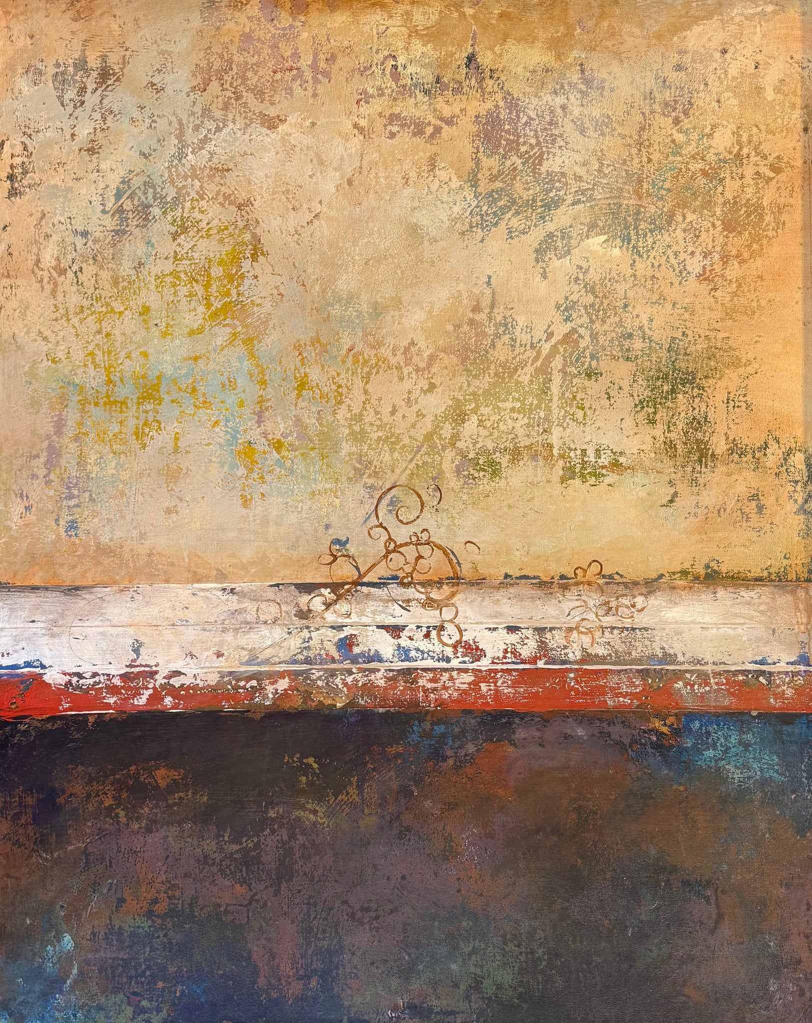 Starlie Sokol Hohne Mixed Media Abstract Art