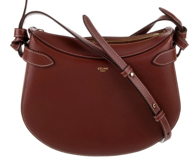 Celine Cognac Noeuds Francais Bag